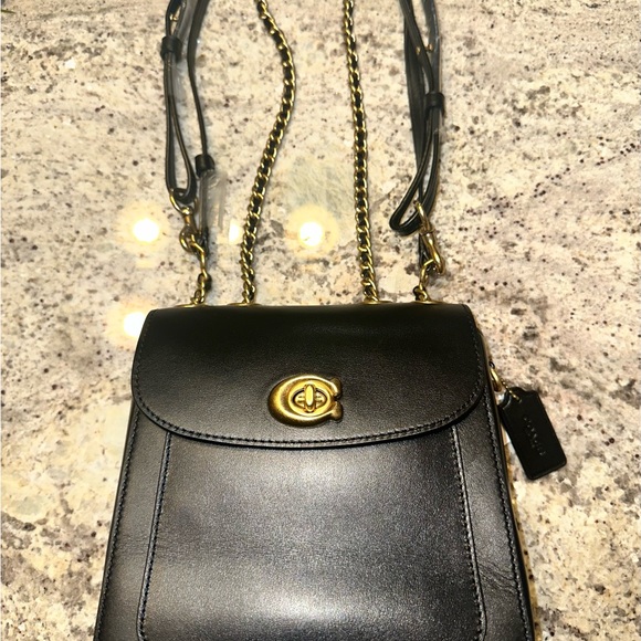 Coach Madison Convertible Backpack 18 - Black - Picture 6 of 8